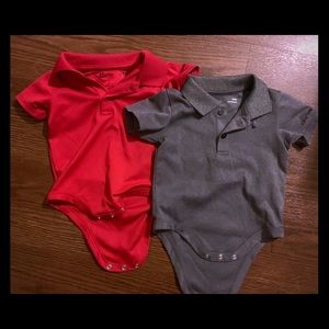 Baby boy under armour polos